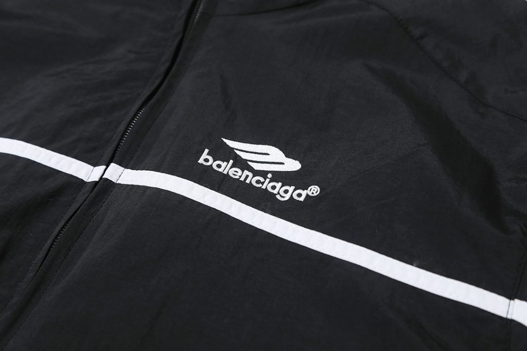 BALENCIAGA バレンシアガ フルジップジャケット 本革 ブラック - 画像 5