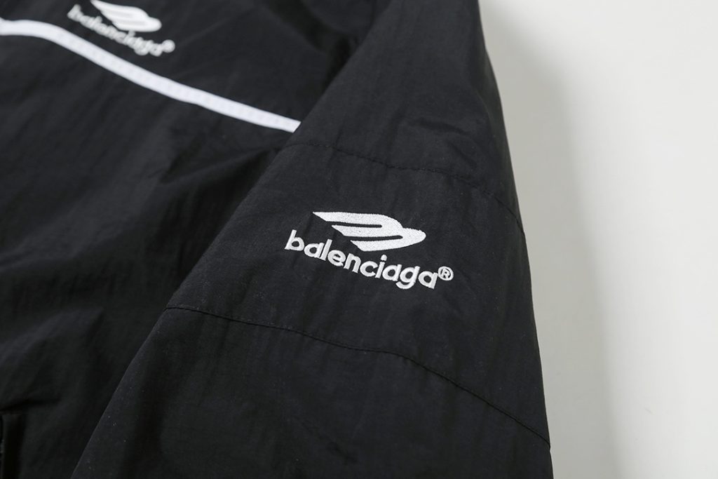 BALENCIAGA バレンシアガ フルジップジャケット 本革 ブラック - 画像 6
