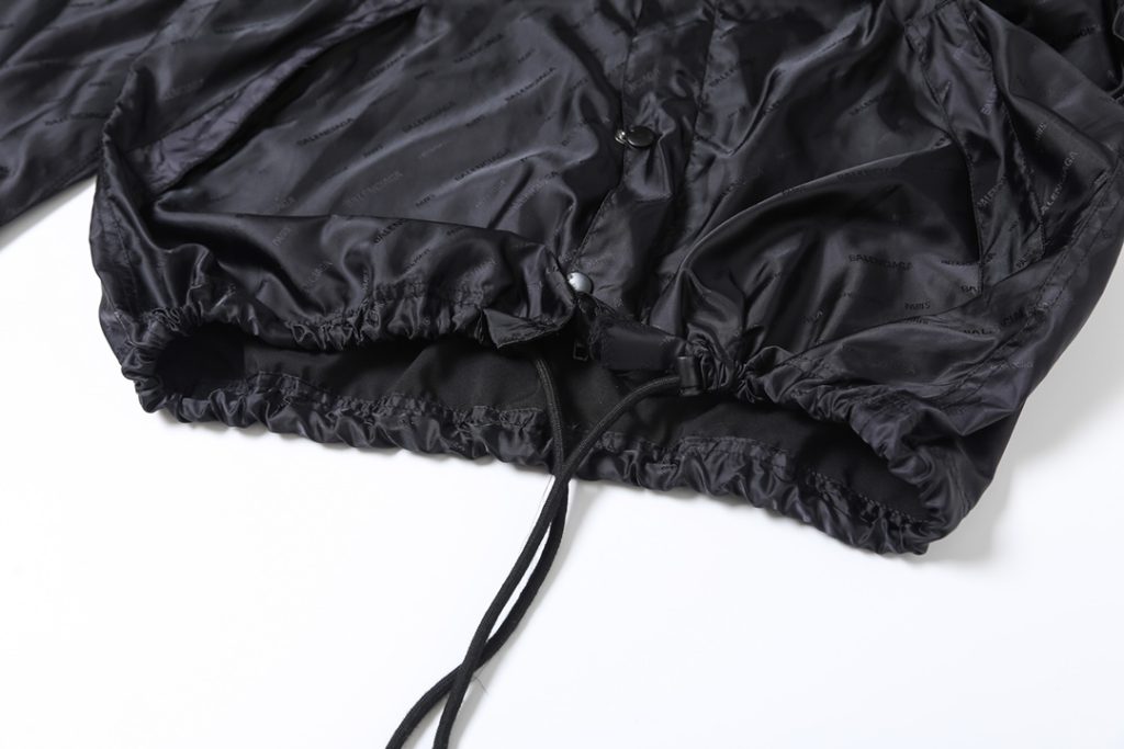 BALENCIAGA バレンシアガ フード付きジャケット ブラック - 画像 5