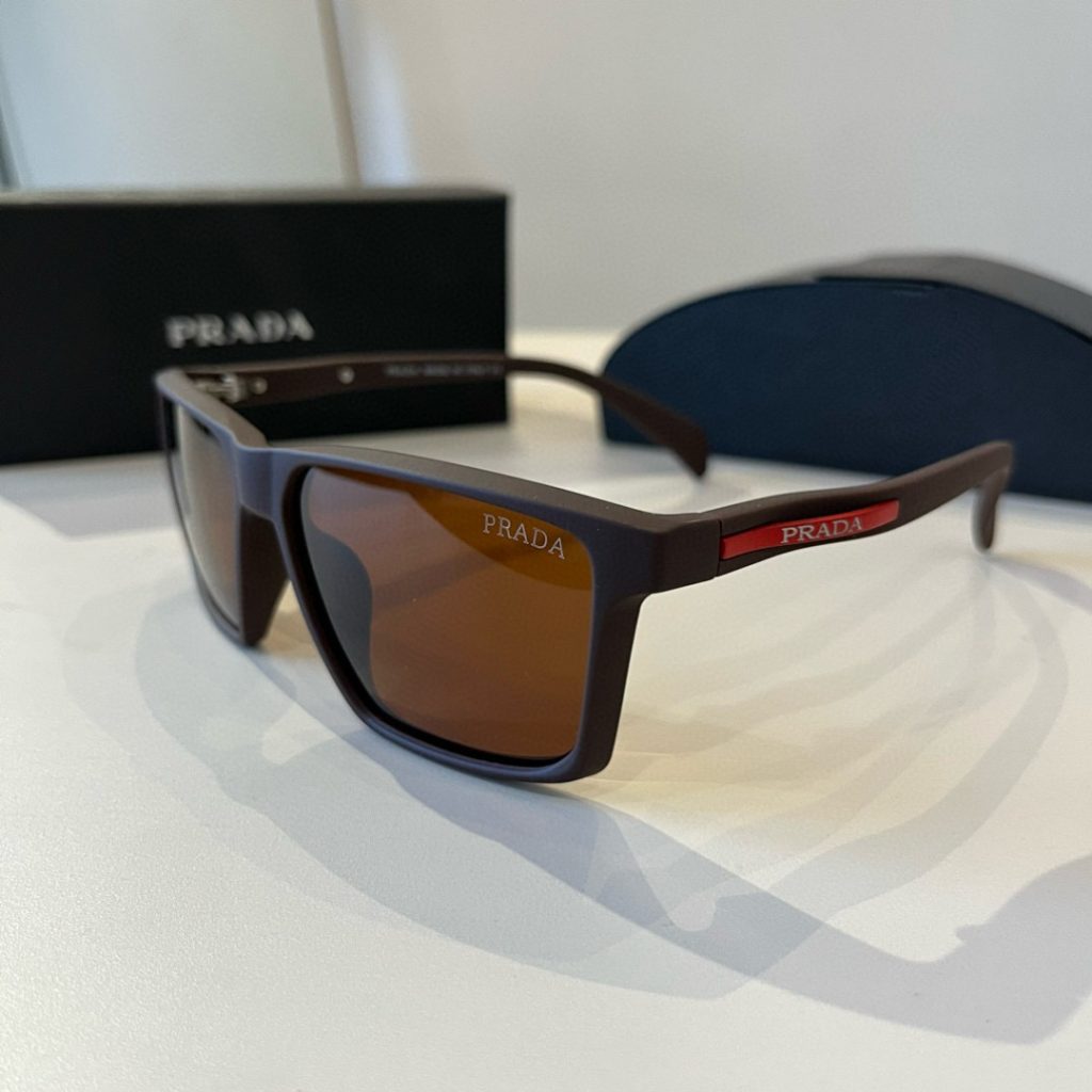 PRADA プラダ サングラス CA5013 防曇 多機能 メンズ ブラック - 画像 3