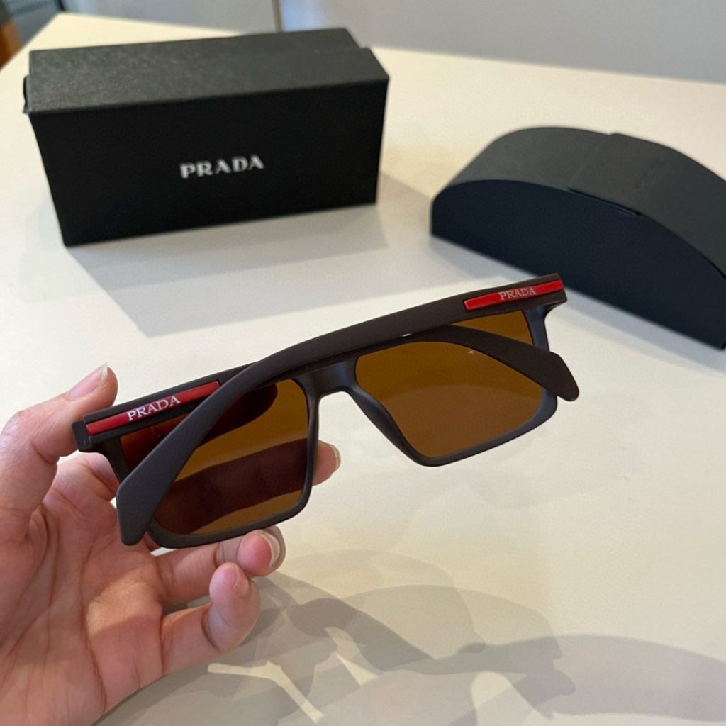 PRADA プラダ サングラス CA5013 防曇 多機能 メンズ ブラック - 画像 6