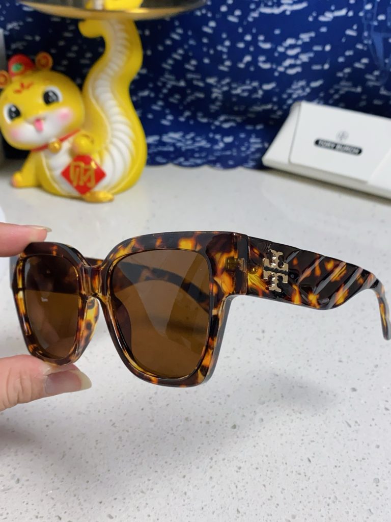 TORY BURCH トリー バーチ サングラス メンズ レディース 大判 フラットシェイプ 防曇 UVカット 多色展開 - 画像 8