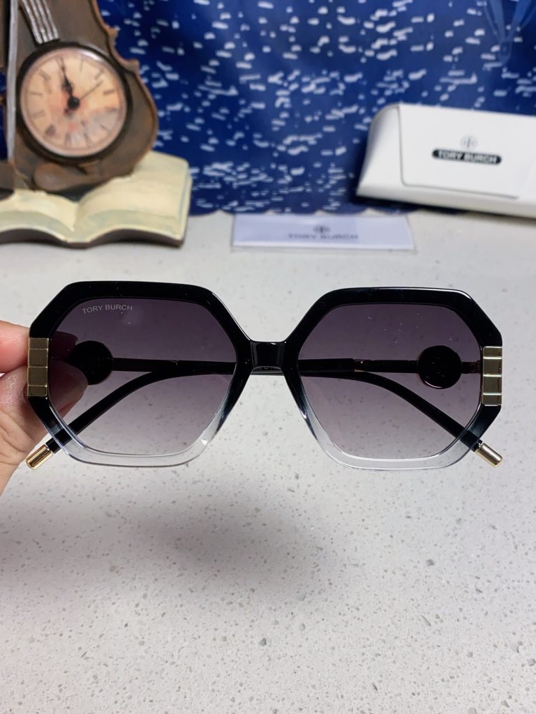 TORY BURCH トリー バーチ サングラス フレーム シェイプ 多色展開 ファッション レディース 多機能 UVカット - 画像 7