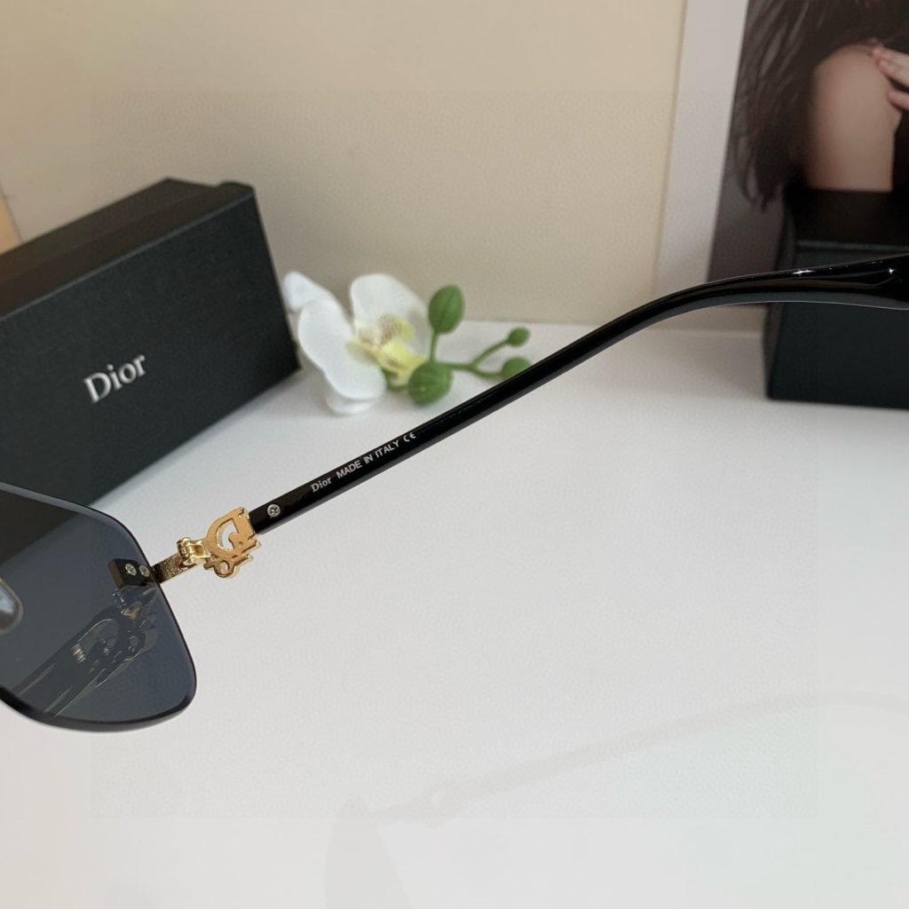 Dior ディオール サングラス 无 框 サングラス 偏光 メンズ レディース ブラック ブラウン 多色展開 - 画像 6