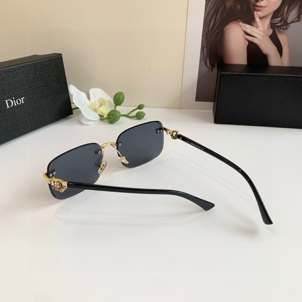 Dior ディオール サングラス 无 框 サングラス 偏光 メンズ レディース ブラック ブラウン 多色展開 - 画像 7