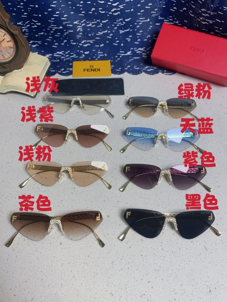 FENDI フェンディ サングラス キャットアイ 2025 新作 レディース ファッション 多色展開 - 画像 5