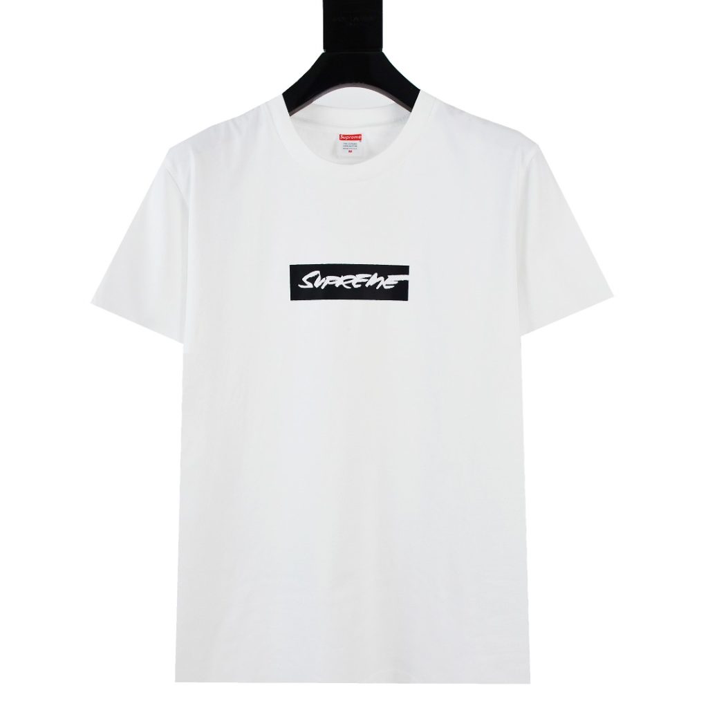 SUPREME スュ prem ト Tシャツ ボックスロゴ 半袖 ブラック ホワイト 全2色 - 画像 3