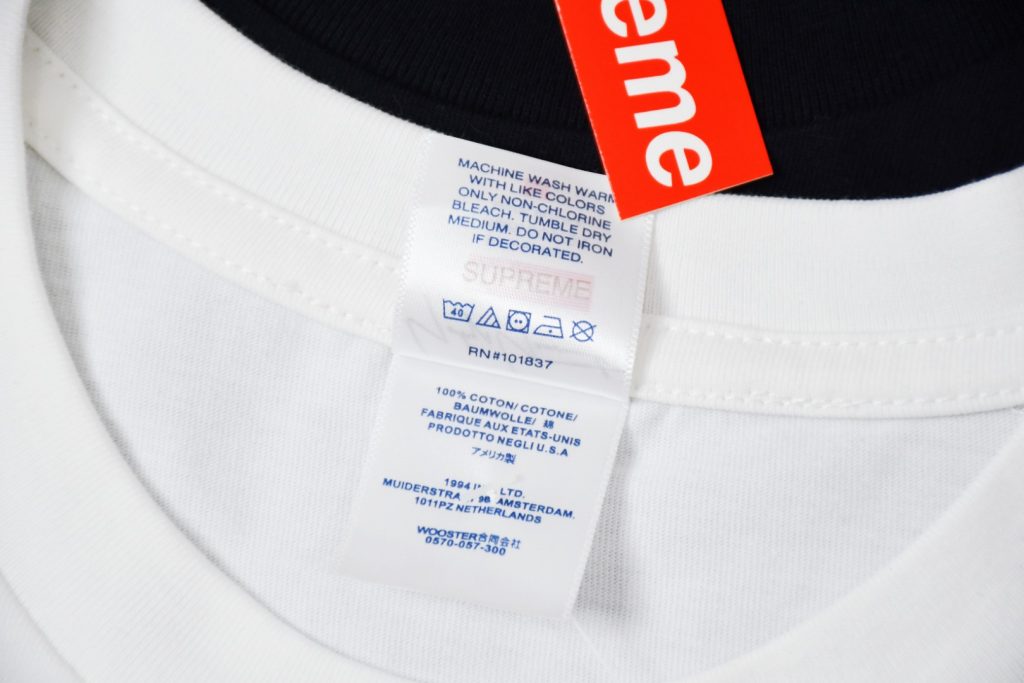 Supreme スュプリーム YOHJI YAMAMOTO PAINT TEE ユウジヤマモト ペイント Tシャツ ブラック ホワイト 全2色 - 画像 4