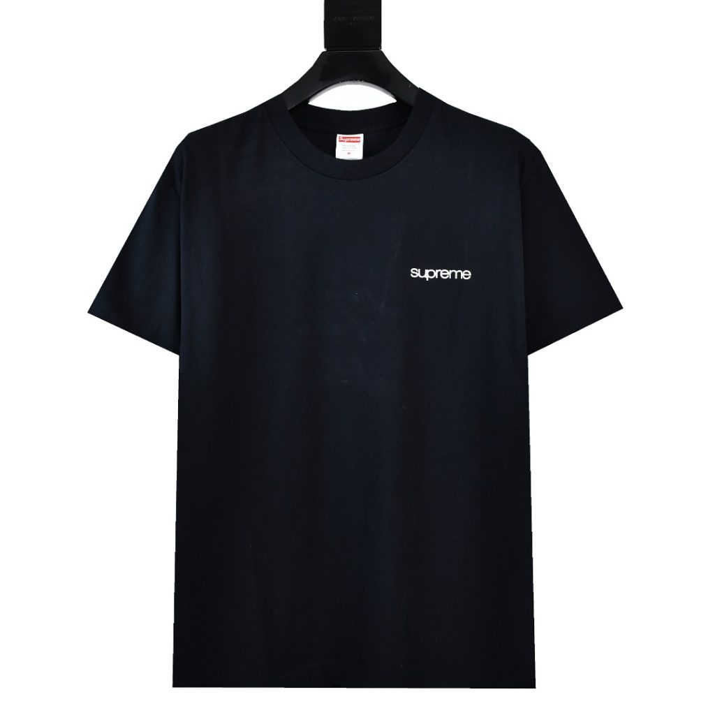 SUPREME スュプリーム ロゴTシャツ ロゴ Tシャツ ブラック ホワイト 全2色 - 画像 3