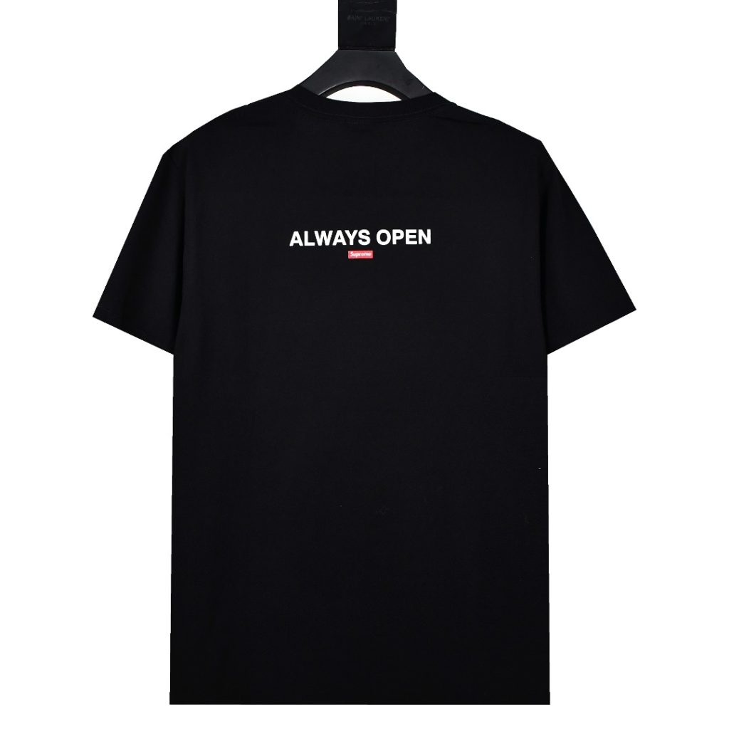 SUPREME スュプリーム インク ロゴTシャツ ブラック/ホワイト 全2色 - 画像 2