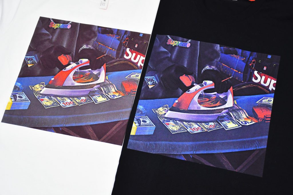 SUPREME スュプリーム インク ロゴTシャツ ブラック/ホワイト 全2色 - 画像 6