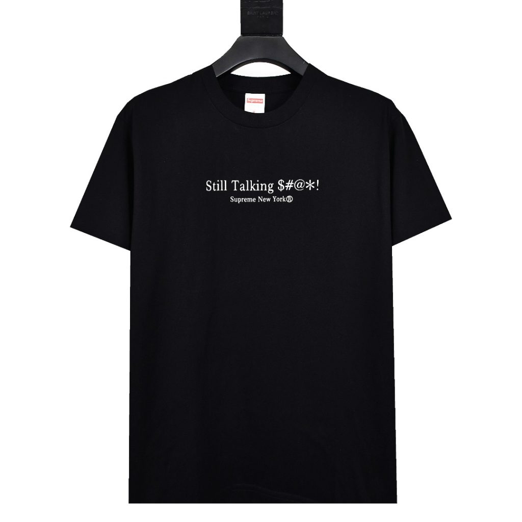 SUPREME スュープリーム Tシャツ ロゴプリント Tシャツ ブラック ホワイト 全2色 - 画像 3
