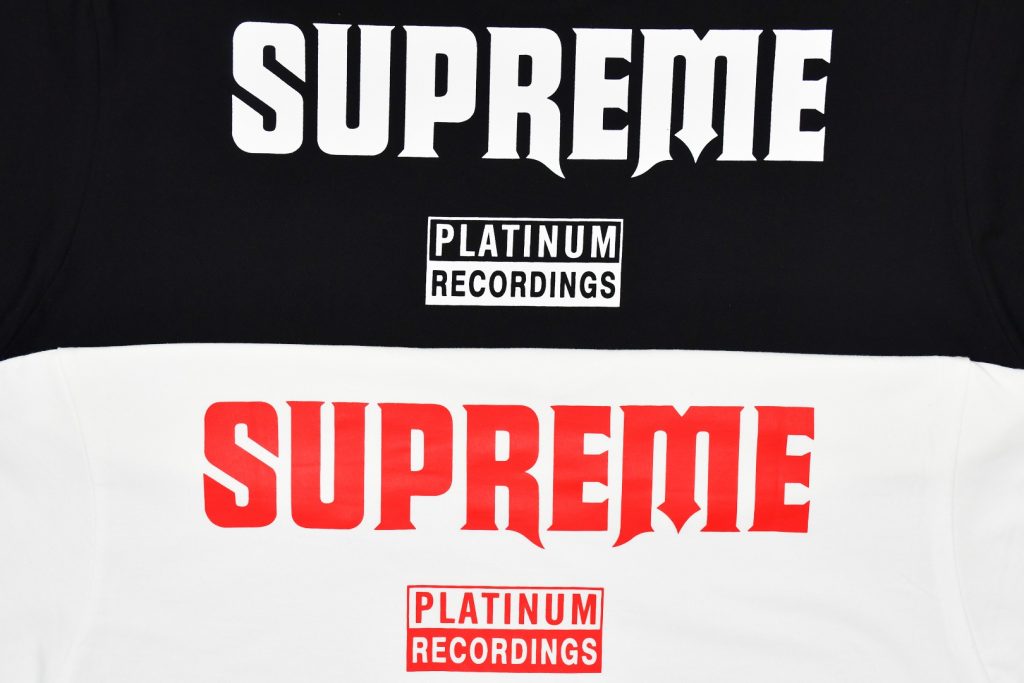 SUPREME スュープリーム Tシャツ ロゴプリント Tシャツ ブラック ホワイト 全2色 - 画像 7
