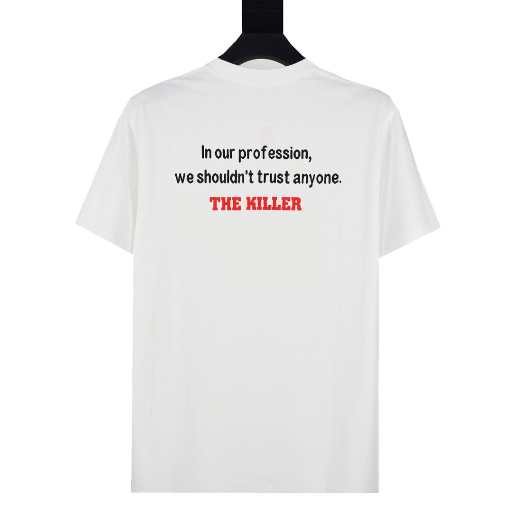 Supreme スュプリーム メンズTシャツ ブラック ホワイト - 画像 4