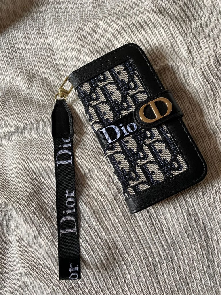 DIOR 　ディオール　手帳型ケース　スマホケース　アイフォンケース　セシルマクビー手帳ケース　スマホカバー　手帳型　おしゃれ　3色 - 画像 3