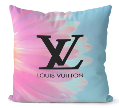 ★LOUIS VUITTONクッションカバー　LVクッション中材あり　綺麗なカバー　リネンベルベット　ルイヴィトンクッションカバー　モノグラム - 画像 6
