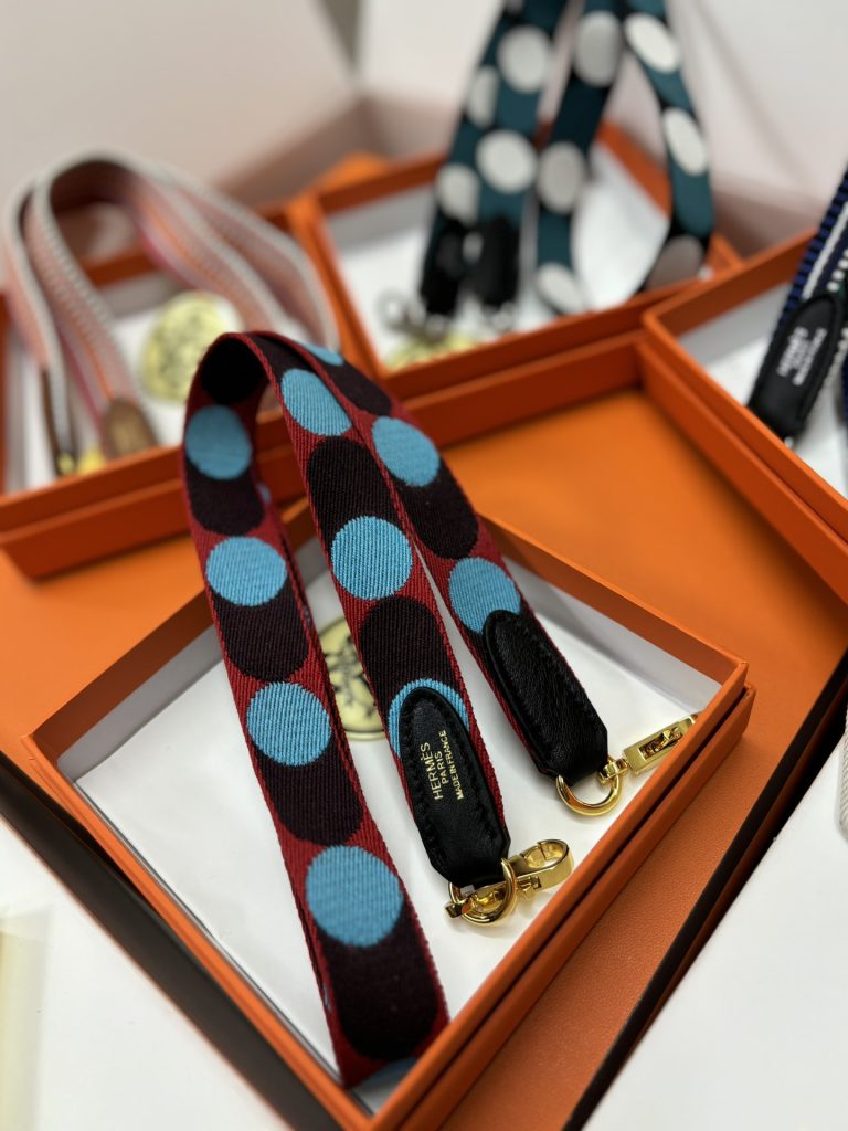 オーダーメイド　エルメス　HERMES　バンドリエール サングル　ショルダーストラップ　キャンバス×レザー　バッグ 付け替え　バッグストラップ　単品　肩掛けベルト 幅2.5 - 画像 5