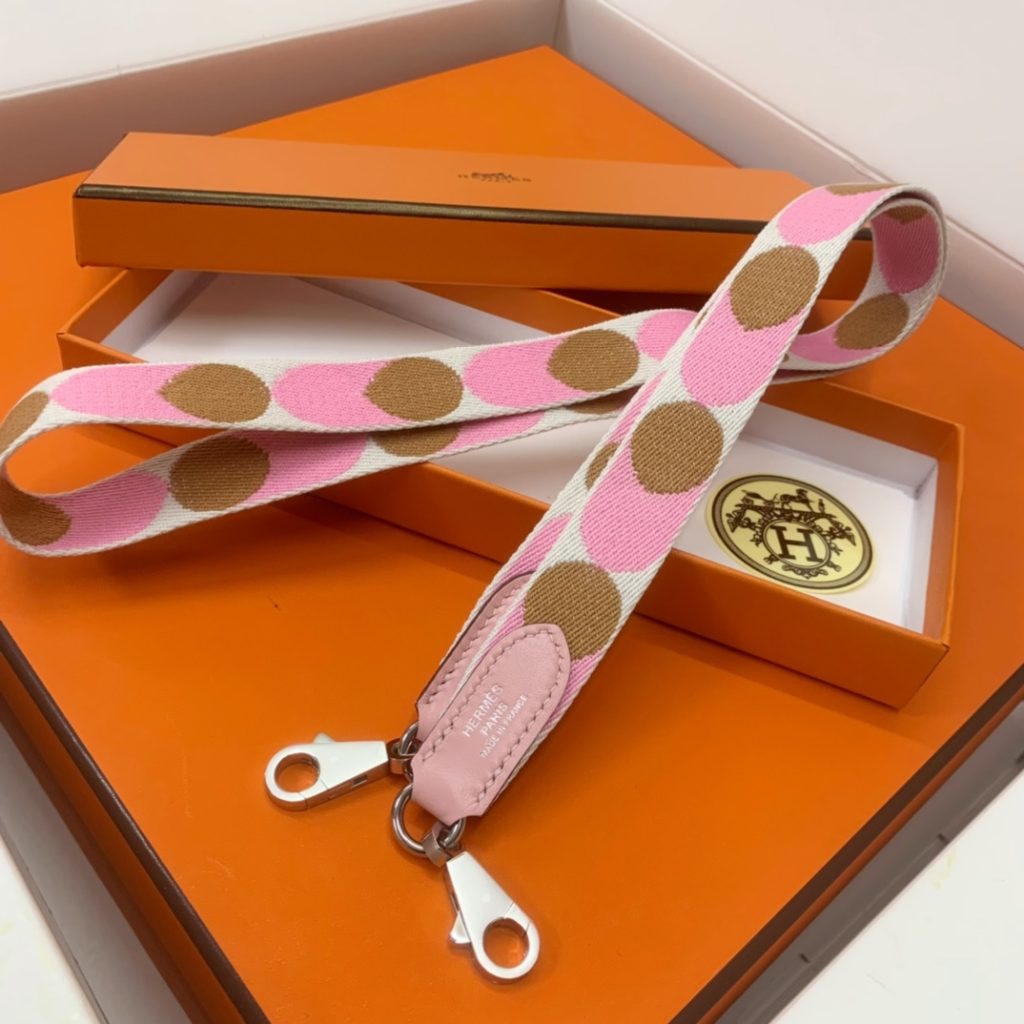 オーダーメイド　エルメス　HERMES　バンドリエール サングル　ショルダーストラップ　キャンバス×レザー　バッグ 付け替え　バッグストラップ　単品　肩掛けベルト 幅2.5 - 画像 6