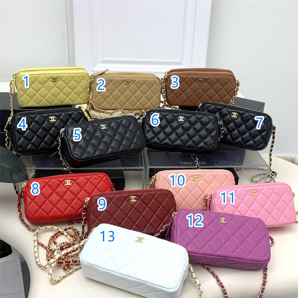 シャネル CHANEL ジップ チェーンウォレット バッグ｜カフェに行く日に選ぶ前の確認ポイント