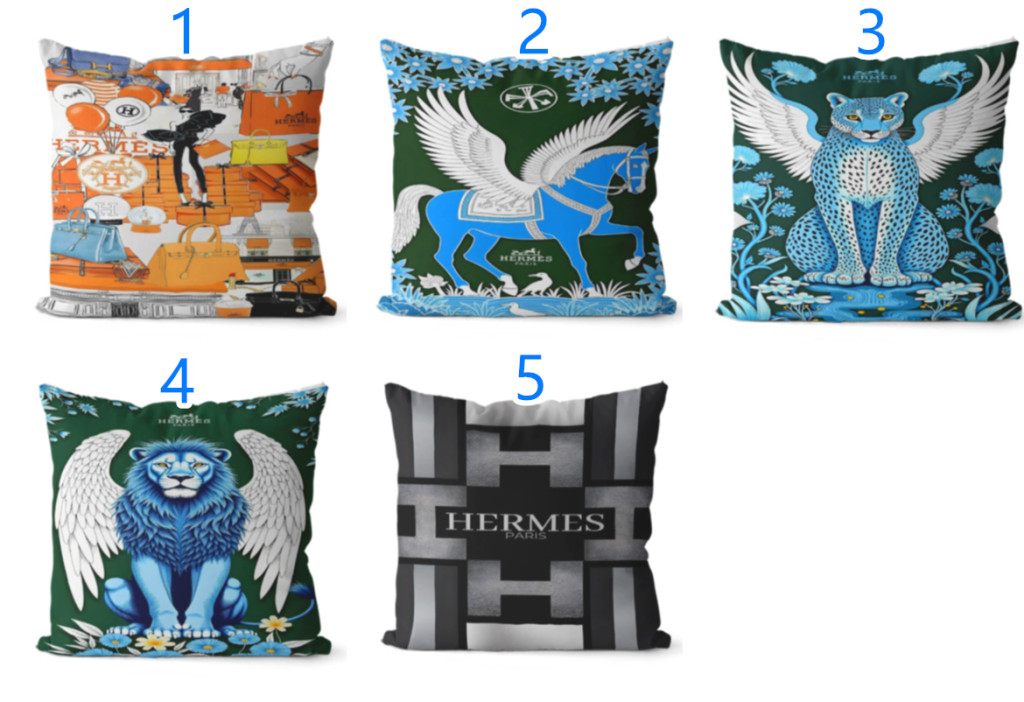 エルメスクッションカバー HERMES ライフスタイル小物｜休日に毎日に合わせるポイント
