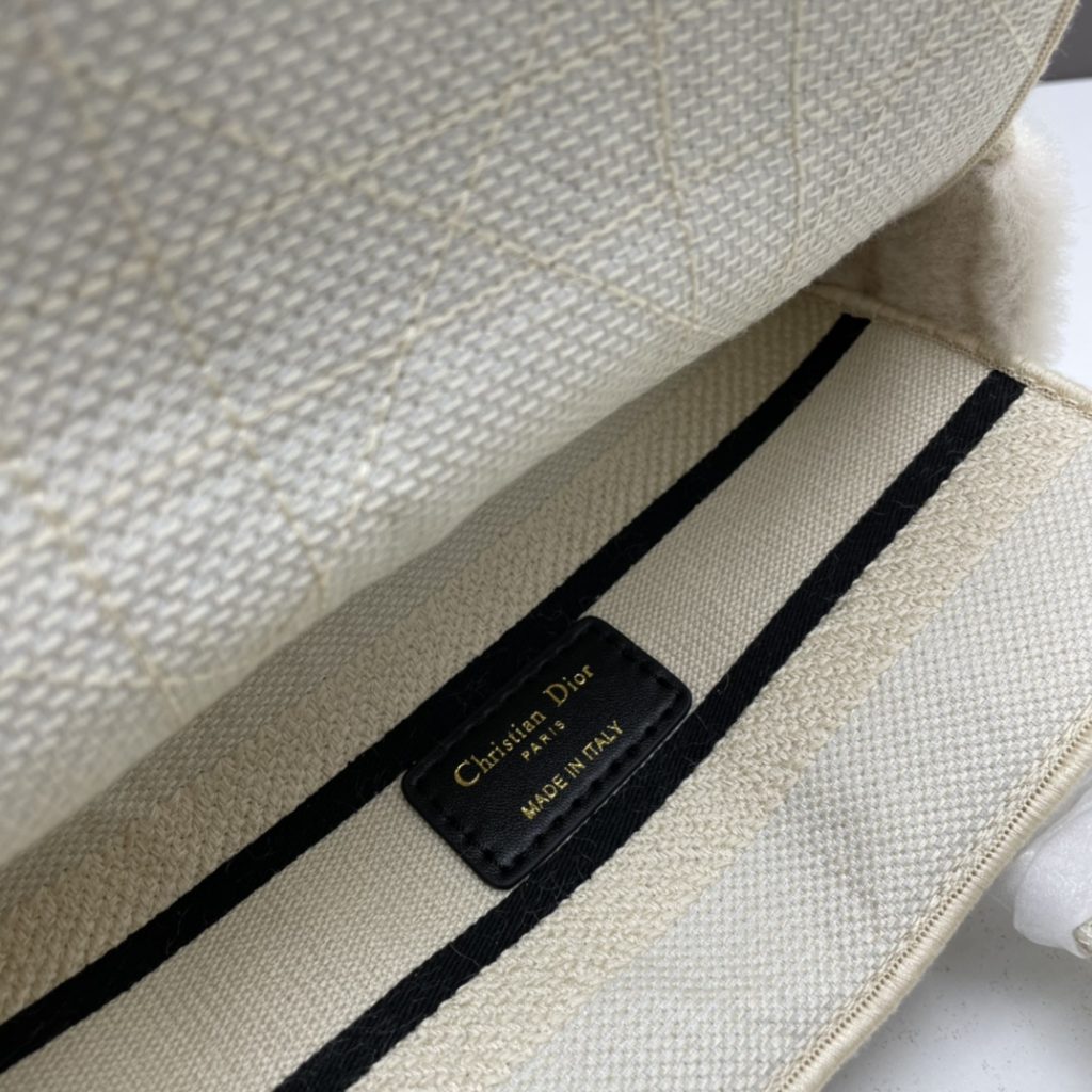 クリスチャンディオール　Christian Dior　モフモフ夌格模様　LADY DIOR 　バッグ　 レディディオール　ショルダーバッグ　ハンドバッグ - 画像 7