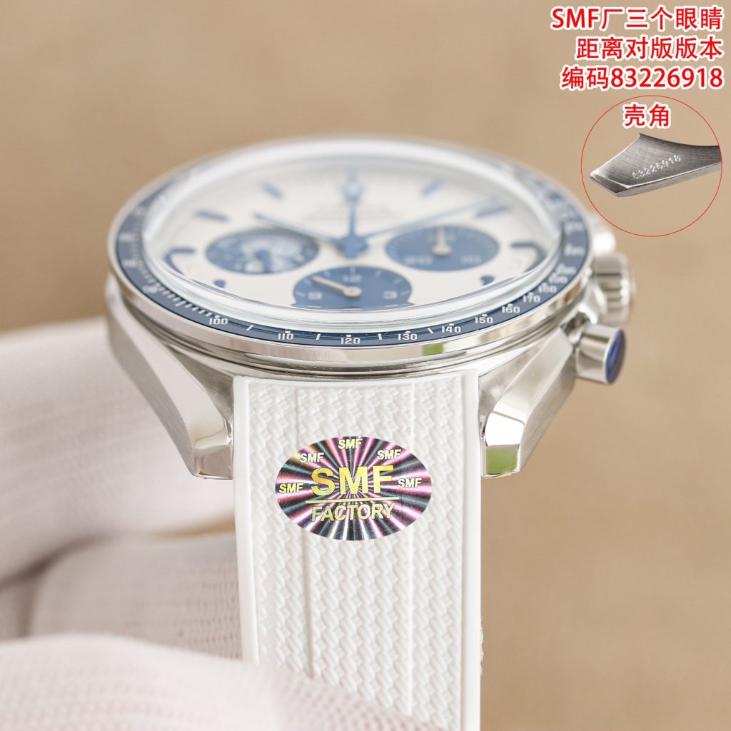 オメガ スピードマスター 50周年記念 3眼 42mm - 画像 5