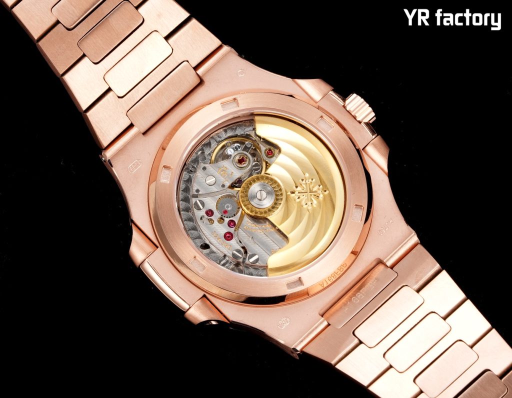PATEK PHILIPPE パテックフィリップ 机械腕時計 本革 通勤 ローズゴールド - 画像 7