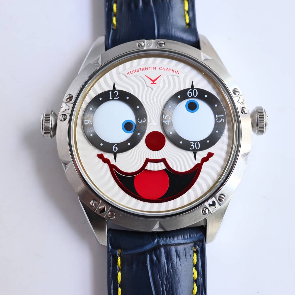 KONSTANTIN CHAYKIN コンスタントインチェイキン メンズ腕時計 ロシアの小丑 白殻 600 黒殻 650 全2色 - 画像 6