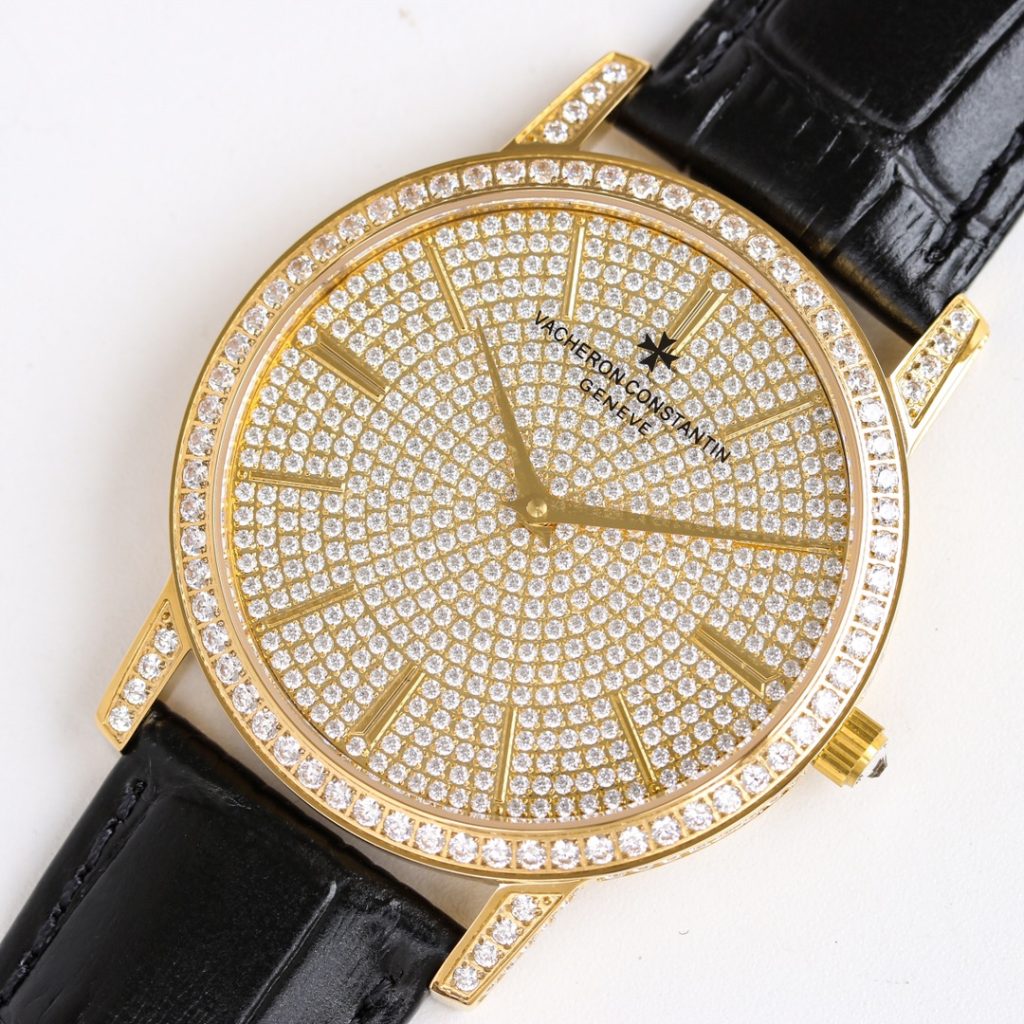 VACHERON CONSTANTIN ヴァシュロンコンスタンタン 腕時計 満天星 シルバー 1350 - 画像 4
