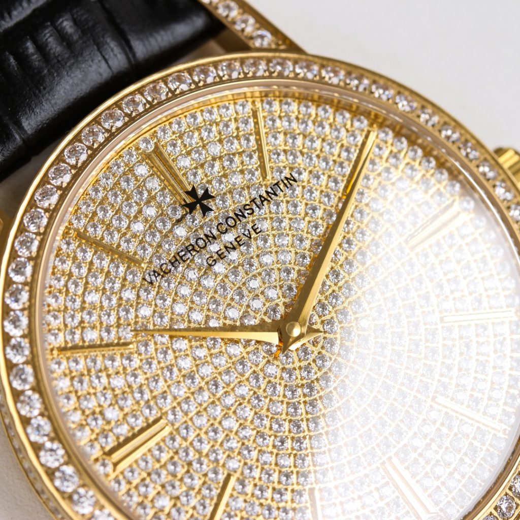 VACHERON CONSTANTIN ヴァシュロンコンスタンタン 腕時計 満天星 シルバー 1350 - 画像 5