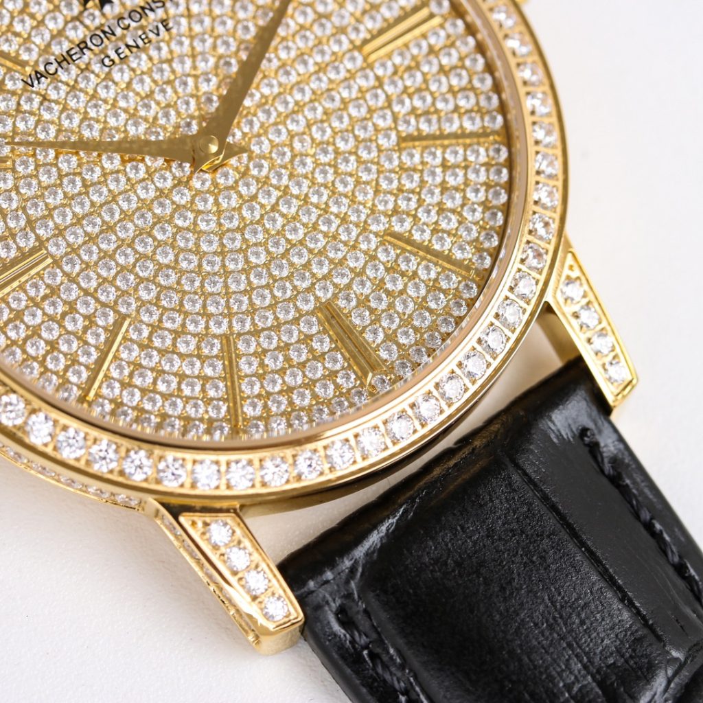 VACHERON CONSTANTIN ヴァシュロンコンスタンタン 腕時計 満天星 シルバー 1350 - 画像 6