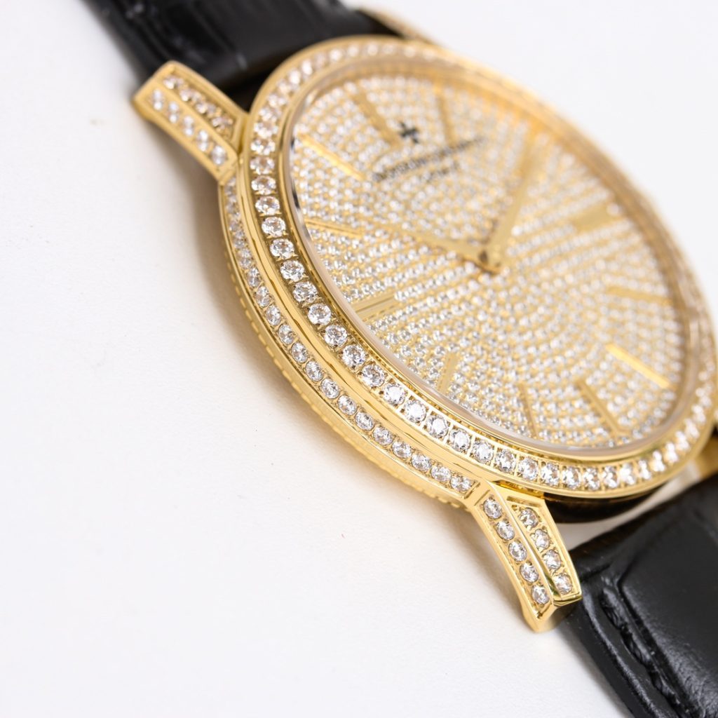 VACHERON CONSTANTIN ヴァシュロンコンスタンタン 腕時計 満天星 シルバー 1350 - 画像 8