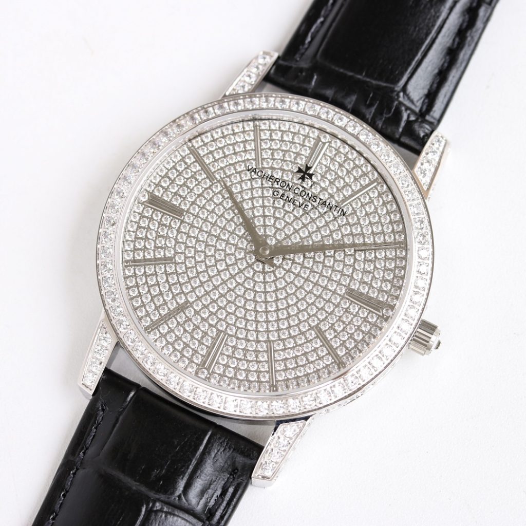 VACHERON CONSTANTIN ヴァシュロン・コンスタンタン 腕時計 満天星 ダイヤモンド ブラック - 画像 4