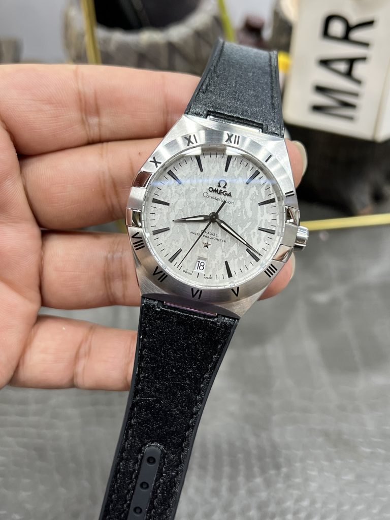 OMEGA オメガ ファルコン 41mm ステンレススチール 電池不要 ブラック - 画像 3