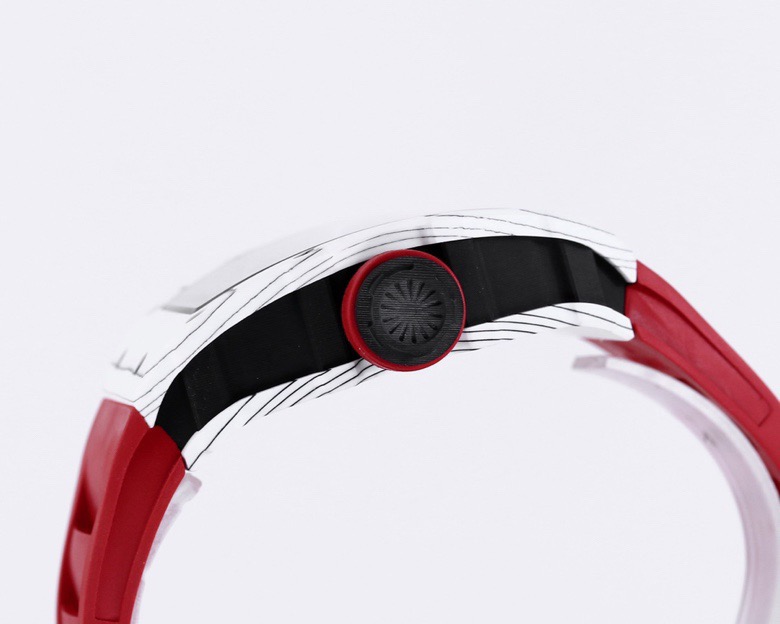 RICHARD MILLE リチャードミル 腕時計 メンズ メカニカル 軽量 カーボン レッド - 画像 8