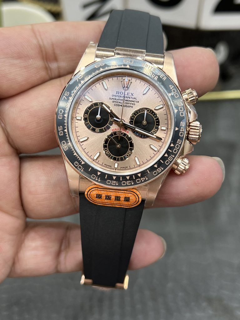 ROLEX ロレックス デイトナ 腕時計 メンズ 自動巻き 40mm ローズゴールド グレー ブラック - 画像 4