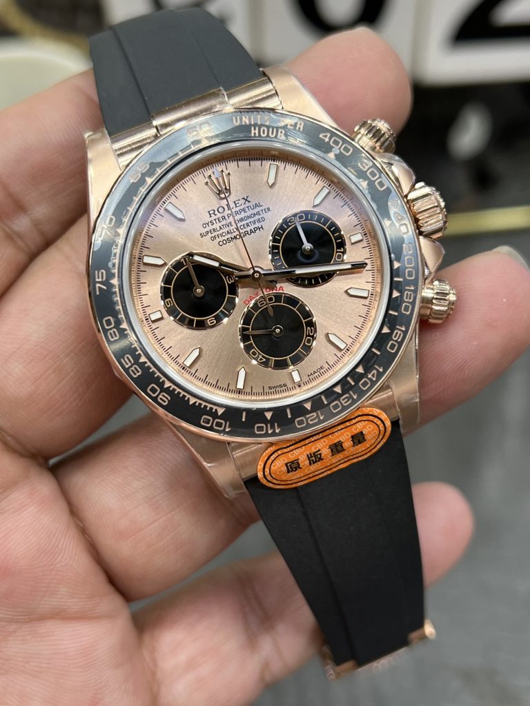 ROLEX ロレックス デイトナ 腕時計 メンズ 自動巻き 40mm ローズゴールド グレー ブラック - 画像 5