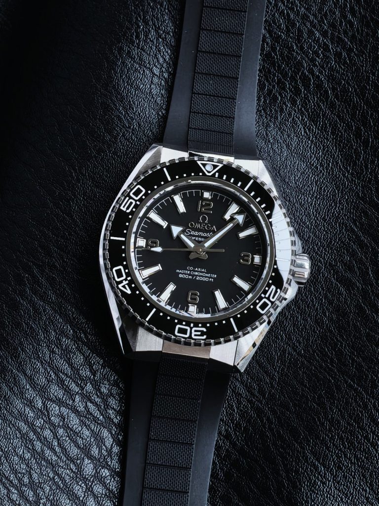 OMEGA オメガ シーマスター 腕時計 メンズ 自動巻き 機械式 42mm ブラック リューズガード 600m防水 全3色 - 画像 2