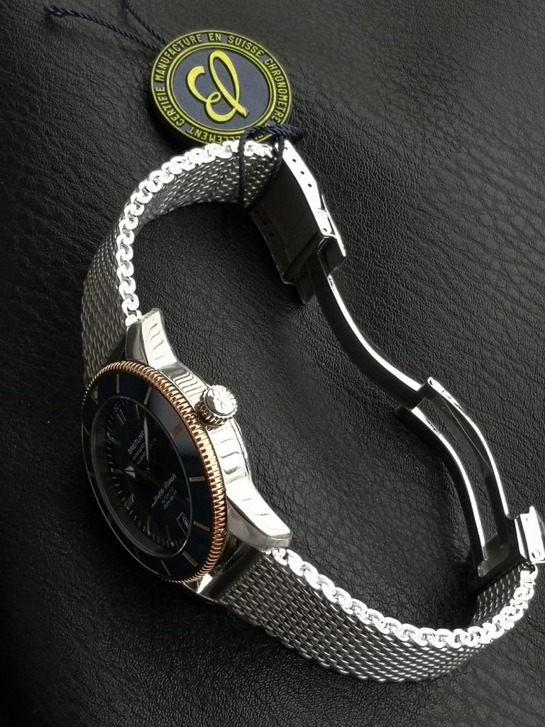BREITLING ブライトリング スーパーオーシャン 腕時計 メンズ 自動巻き オートマチック ブルー - 画像 7