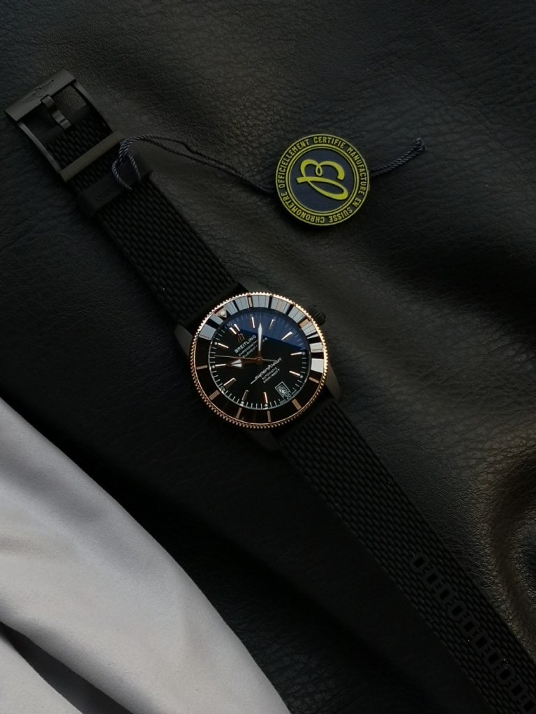 BREITLING ブライトリング スーパーオーシャン 腕時計 メンズ 自動巻き 機械式 42mm ブラック ブラック - 画像 5