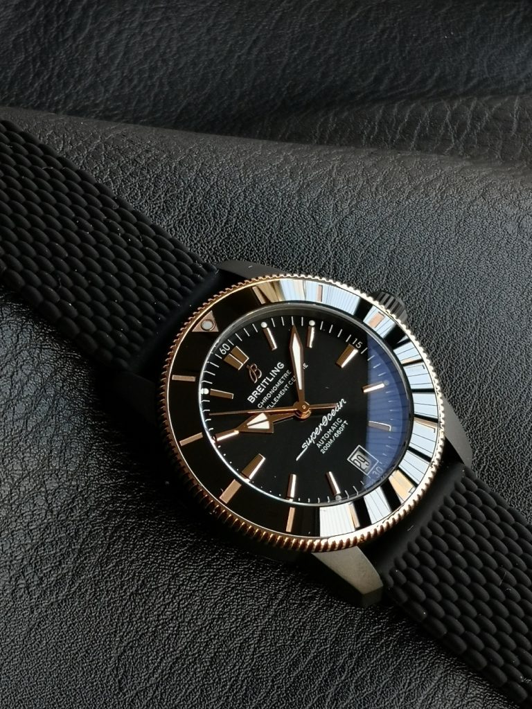 BREITLING ブライトリング スーパーオーシャン 腕時計 メンズ 自動巻き 機械式 42mm ブラック ブラック - 画像 6