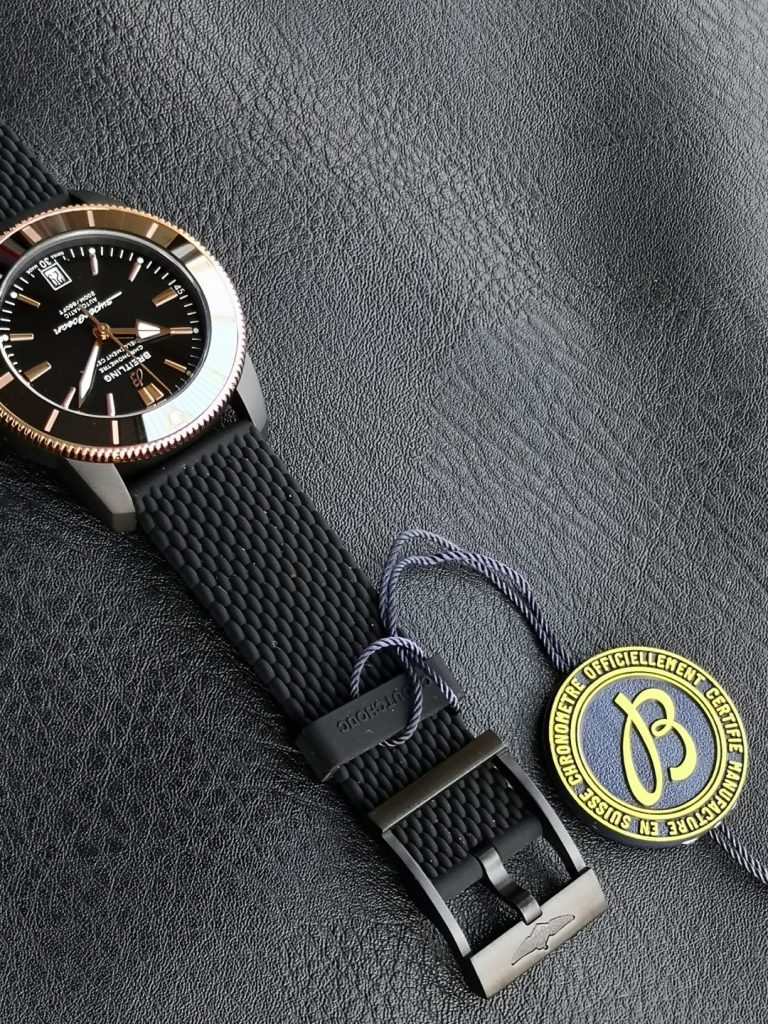 BREITLING ブライトリング スーパーオーシャン 腕時計 メンズ 自動巻き 機械式 42mm ブラック ブラック - 画像 7