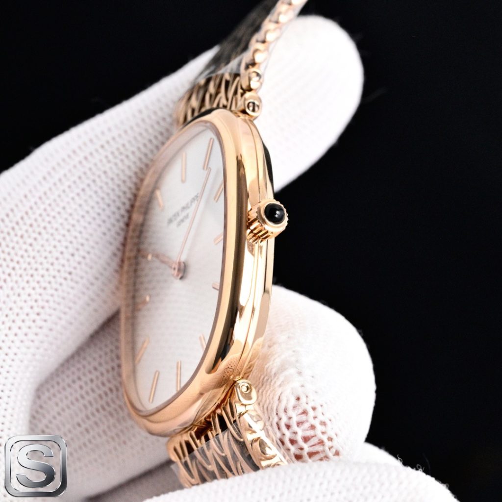 PATEK PHILIPPE パテックフィリップ 腕時計 レディース 自動巻き 機械式 ローズゴールド ホワイト - 画像 6
