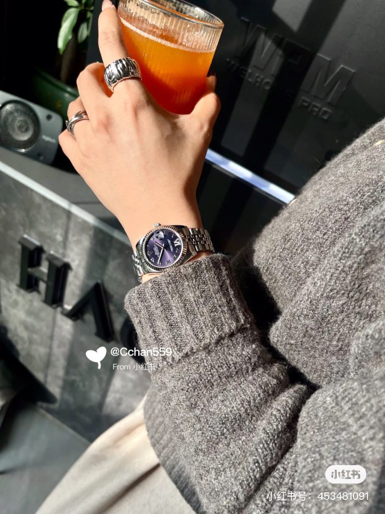 ROLEX ロレックス デイトジャスト 腕時計 レディース 自動巻き ローズゴールド ローズピンク - 画像 3