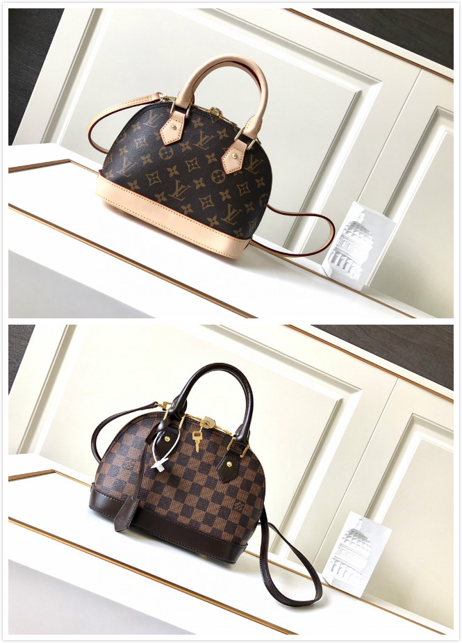 Louis Vuitton ルイヴィトン モノグラム ダミエ ショルダーバッグ アルマBB Alma bb 2way ハンドバッグ レディース - 画像 2