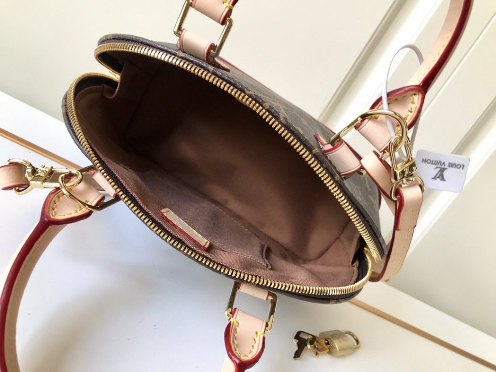 Louis Vuitton ルイヴィトン モノグラム ダミエ ショルダーバッグ アルマBB Alma bb 2way ハンドバッグ レディース - 画像 7