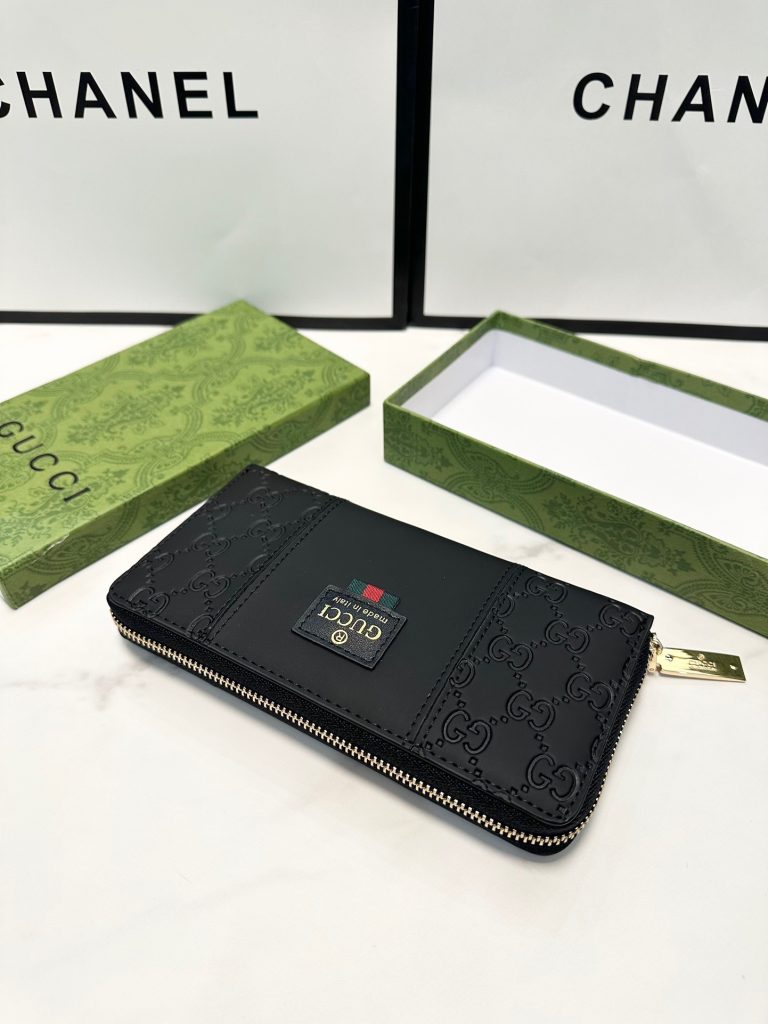 GUCCI グッチ 長財布 ロングウォレット 黒 - 画像 4