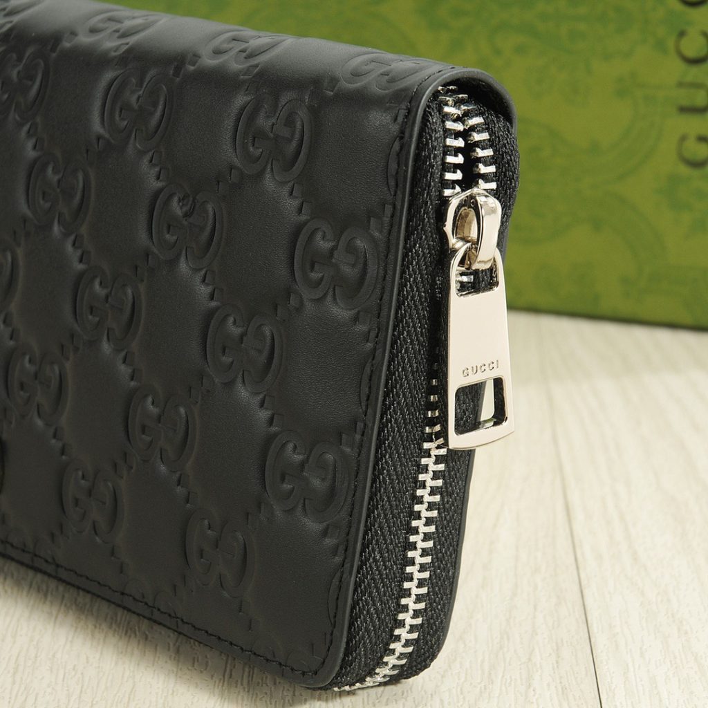 GUCCI グッチ 長財布 ロングジップウォレット ブラック - 画像 6