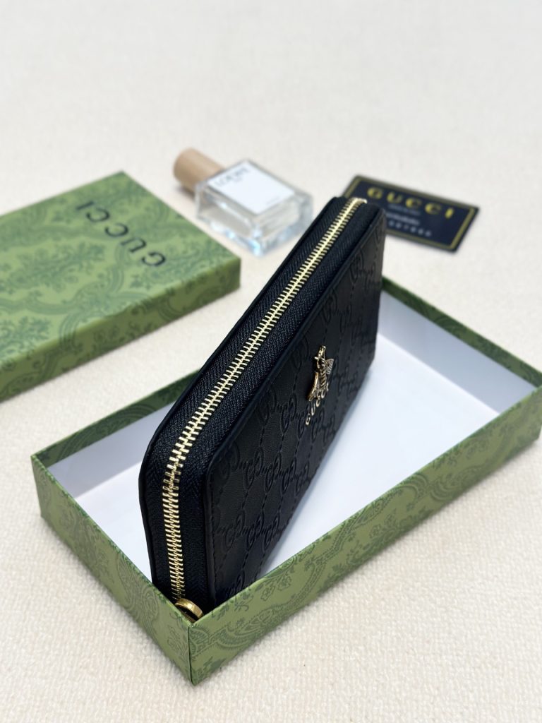 GUCCI グッチ 財布 メンズ 長財布 ザイザー ブラック - 画像 7