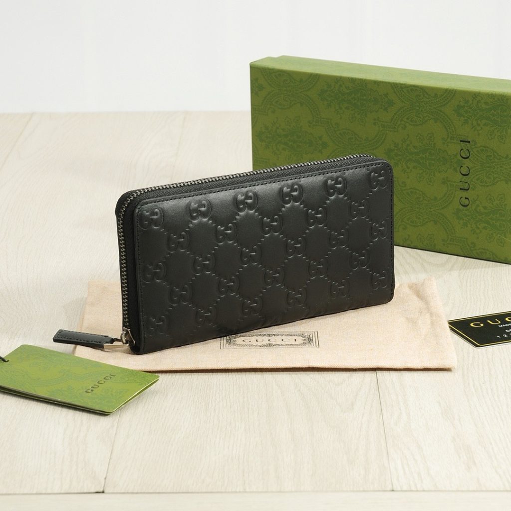 GUCCI グッチ 長財布 オールドグッチ ブラック - 画像 3